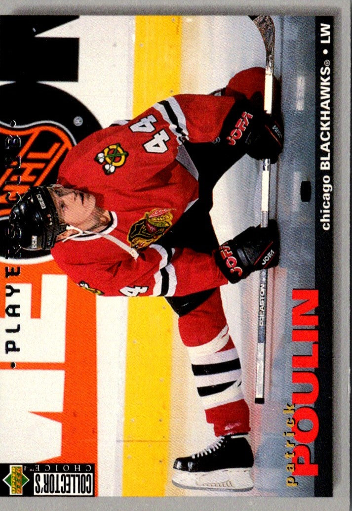 1995 Collector's Choice Player's Club Patrick Poulin