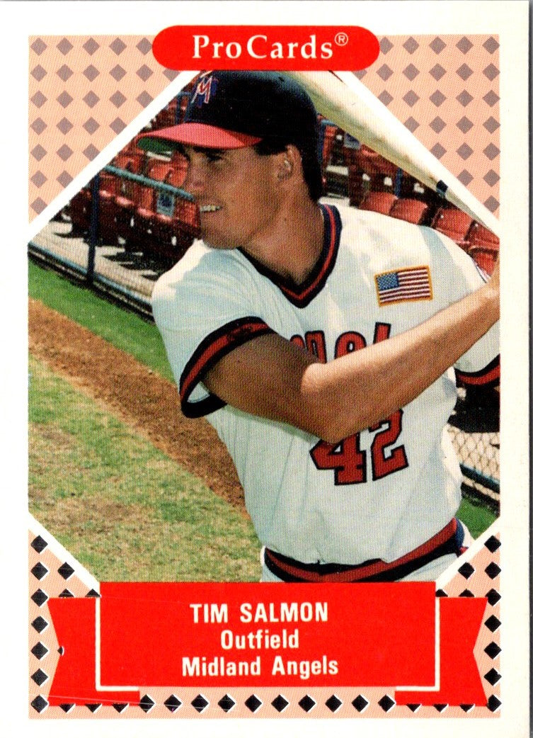 1991 ProCards Tomorrow's Heroes Tim Salmon