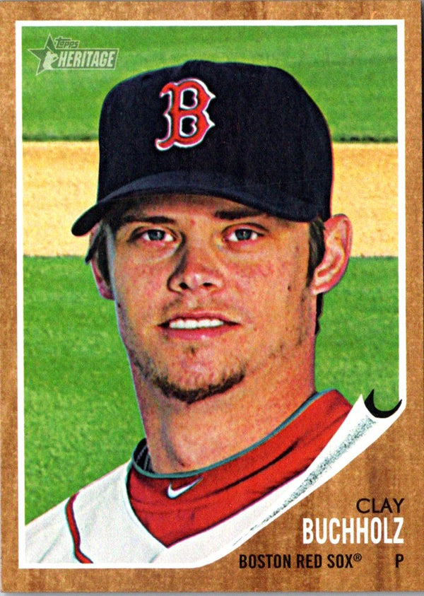 2011 Topps Heritage Clay Buchholz #301