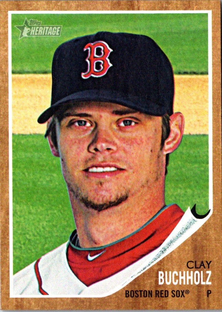 2011 Topps Heritage Clay Buchholz