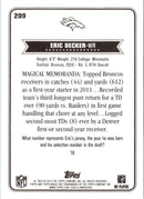 2012 Topps Magic Eric Decker