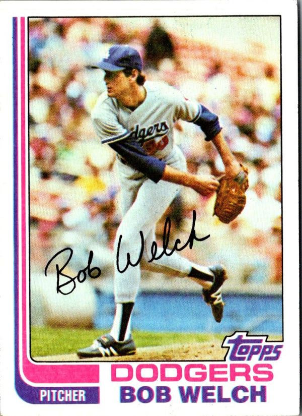 1982 Topps Bob Welch #82