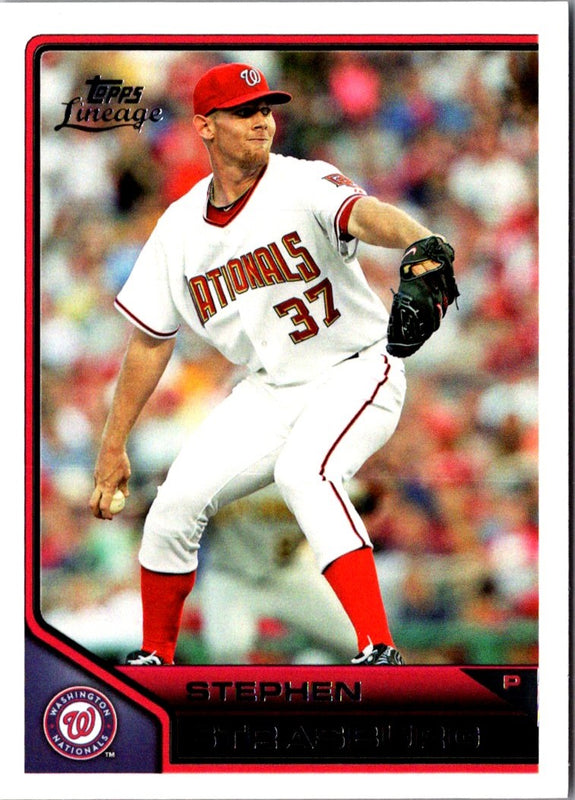 2011 Topps Lineage Stephen Strasburg #160