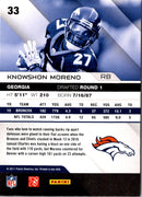2011 Panini Absolute Memorabilia Knowshon Moreno