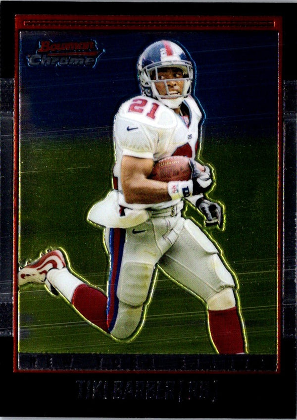 2001 Bowman Chrome Tiki Barber #55