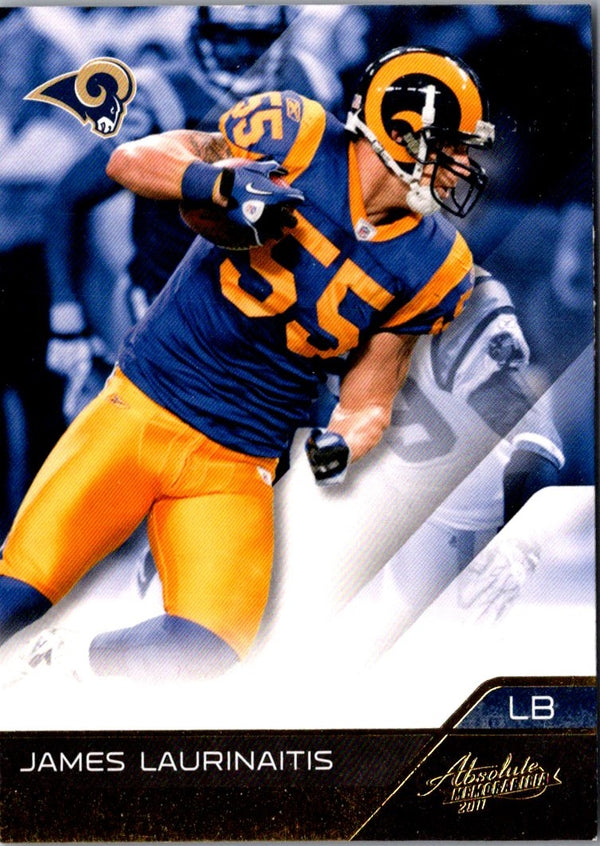 2011 Panini Absolute Memorabilia James Laurinaitis #90