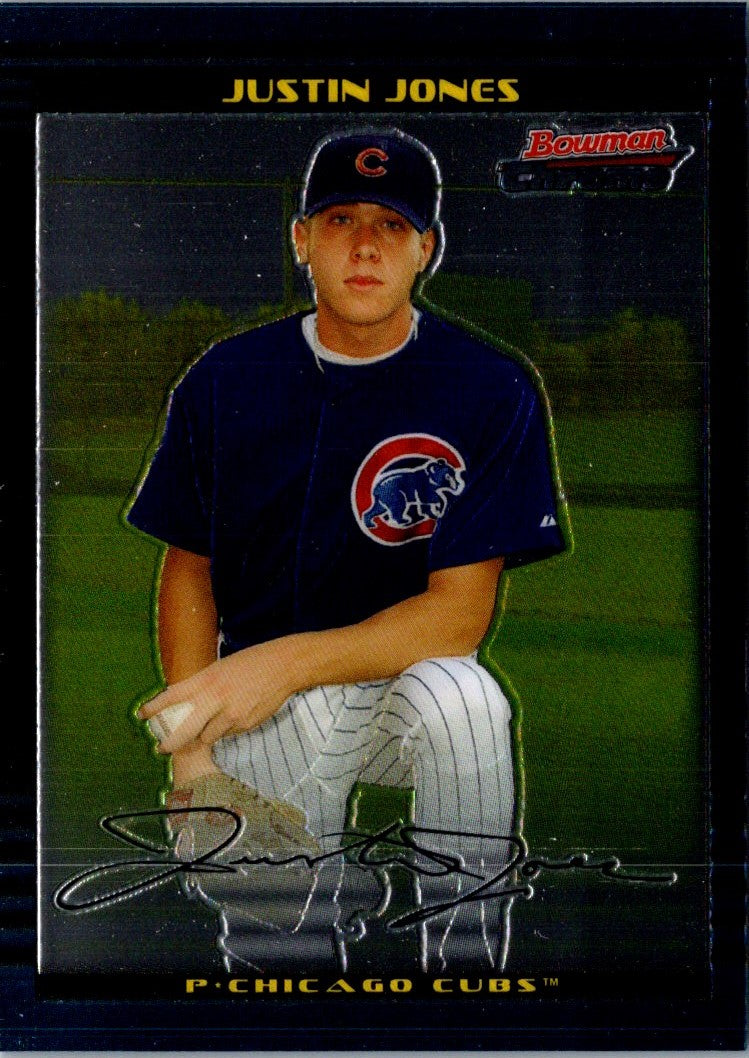 2002 Bowman Draft Picks & Prospects Justin Jones