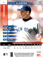 2002 Leaf Roger Clemens #91