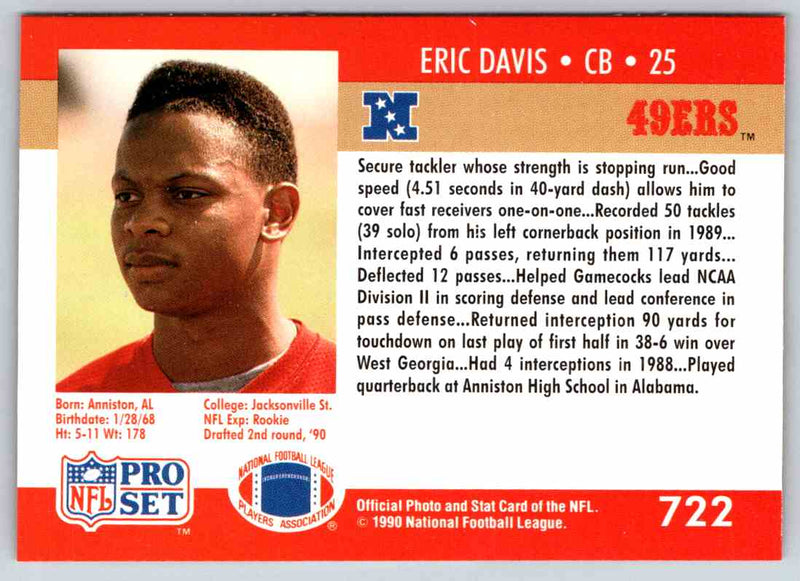 1990 Proset Eric Davis