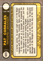 1981 Fleer Pat Corrales #623