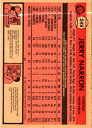 1981 O-Pee-Chee Jerry Narron