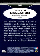 2011 Topps Lineage Yovani Gallardo