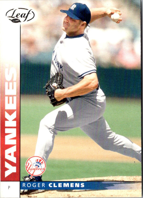 2002 Leaf Roger Clemens #91
