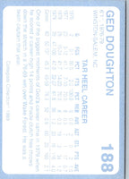 1989 Collegiate Collection North Carolina's Finest Ged Doughton #188