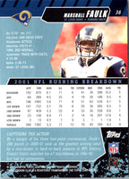 2002 Stadium Club Marshall Faulk #36