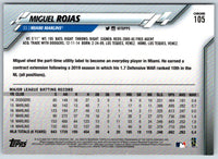 2020 Topps Chrome Miguel Rojas #105