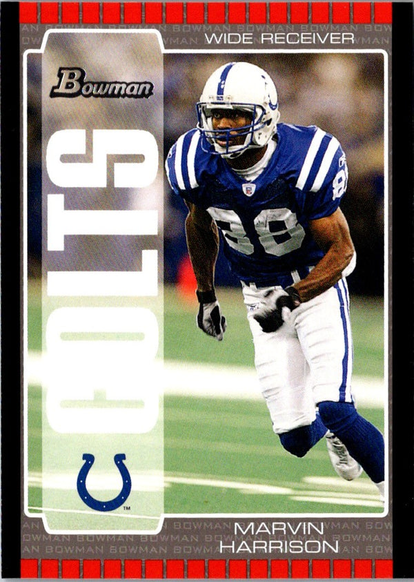 2005 Bowman Marvin Harrison #102