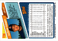 1993 Topps Gold Guillermo Velasquez #724