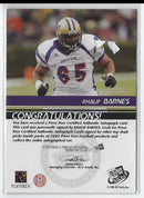 2005 Press Pass Autographs Bronze Khalif Barnes