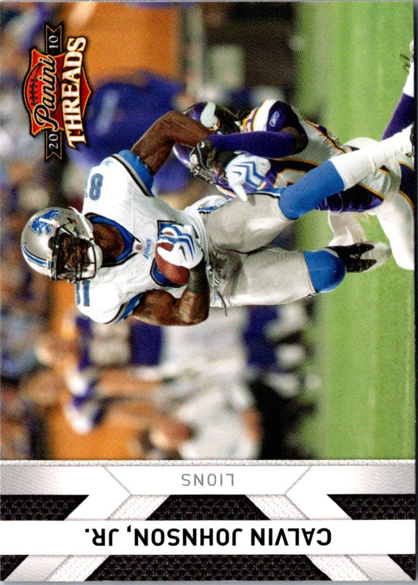 2010 Panini Threads Calvin Johnson #47