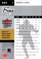 2006 Ultra Darnell Bing #224 Rookie