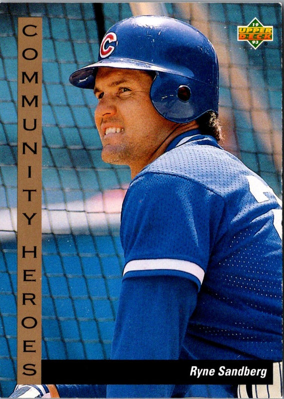 1993 Upper Deck Ryne Sandberg #38