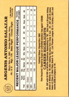 1985 Donruss Angel Salazar #523