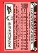 1986 Topps Traded Kurt Stillwell
