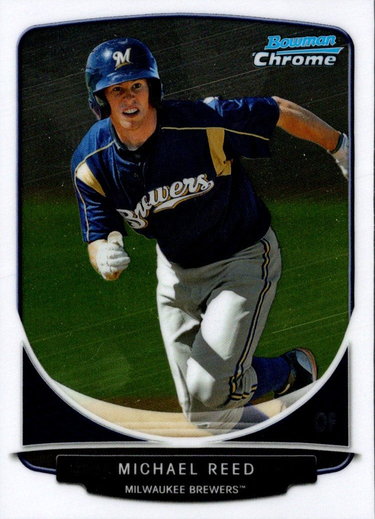 2013 Bowman Chrome Prospects Michael Reed