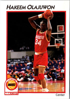 1991 Hoops McDonald's Hakeem Olajuwon #16