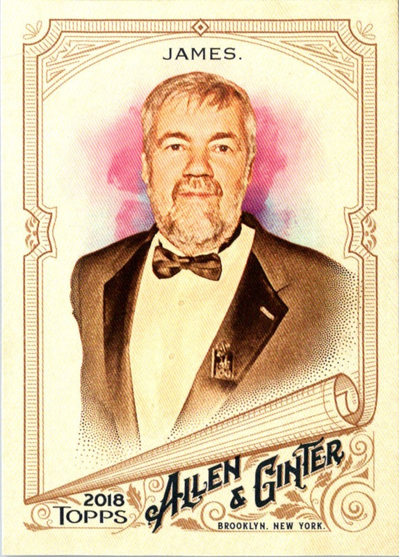 2018 Topps Allen & Ginter Bill James #157
