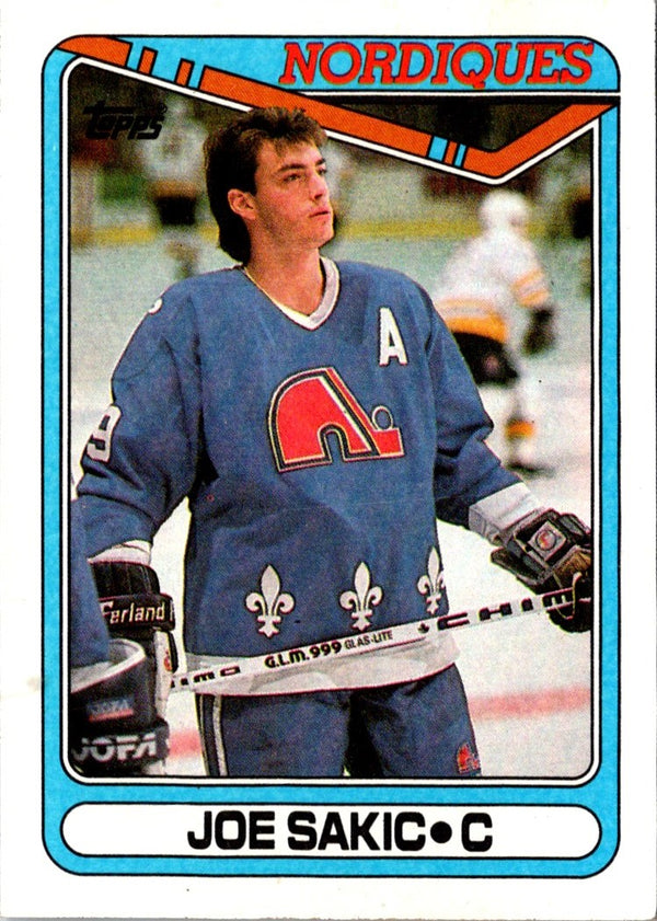 1990 Topps Joe Sakic #384