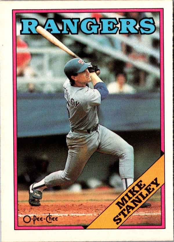 1988 O-Pee-Chee Mike Stanley #219