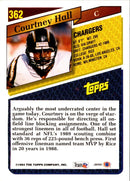 1993 Topps Courtney Hall