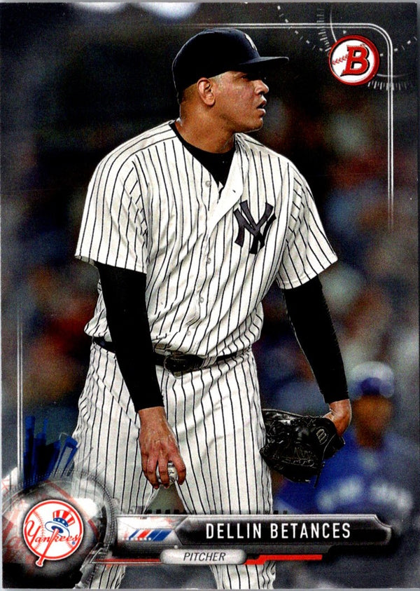 2017 Bowman Silver Dellin Betances #72 /499