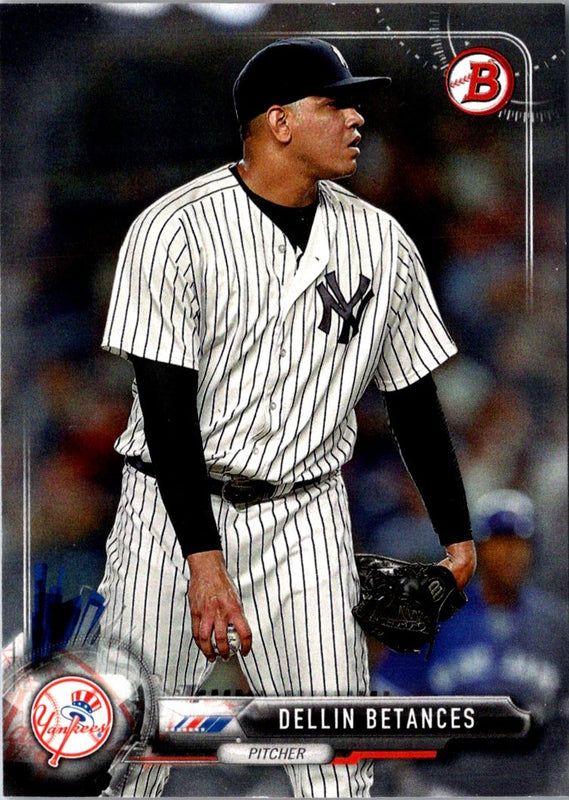 2017 Bowman Silver Dellin Betances #72 /499