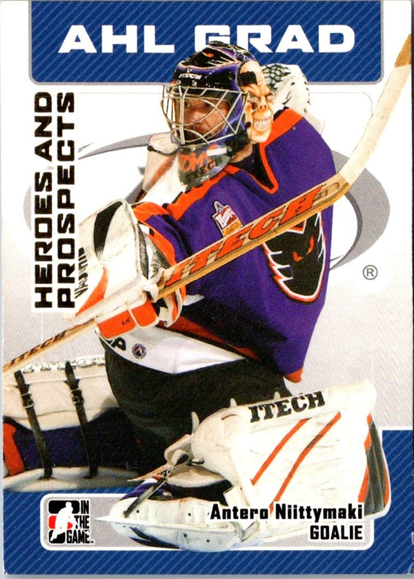2006 In The Game Heroes and Prospects Antero Niittymaki #22