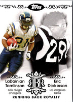 2007 Topps LaDainian Tomlinson/Eric Dickerson #RBR-TD