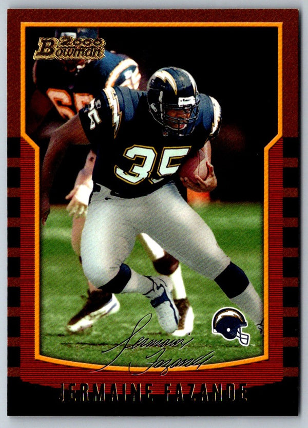 2000 Bowman Jermaine Fazande #31