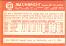 1964 Topps Jim Umbricht