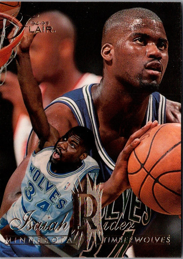 1994 Flair Isaiah Rider #90
