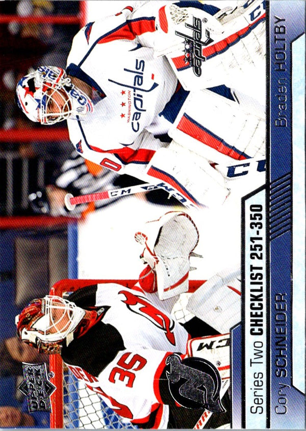 2016 Upper Deck Cory Schneider/Braden Holtby #449