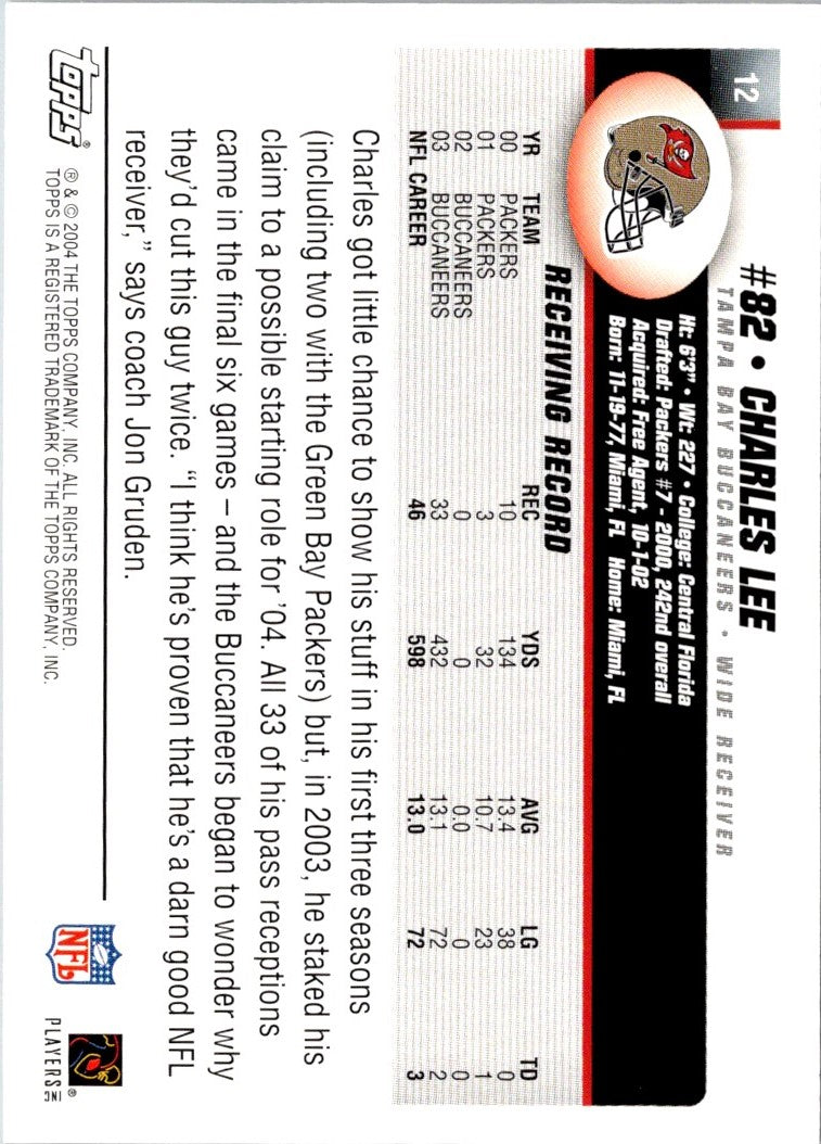 2004 Topps Collection Charles Lee