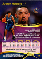 1997 Stadium Club Juwan Howard #114