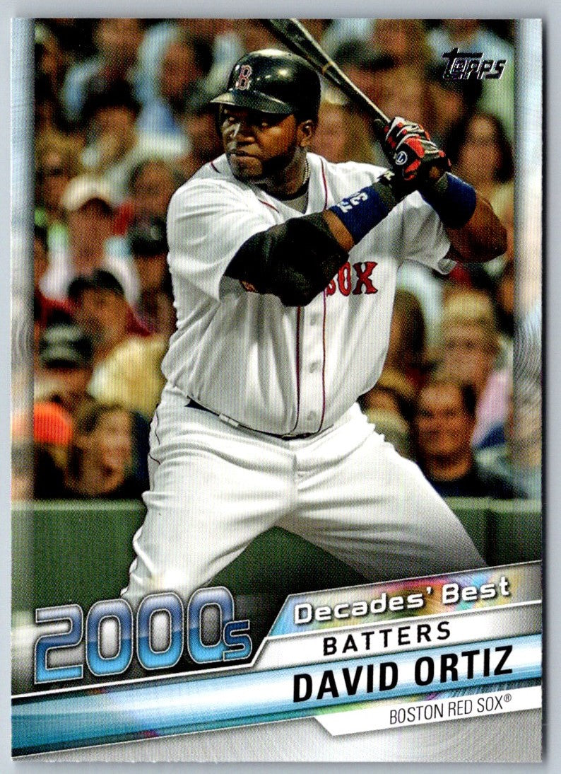 2020 Topps Update Decades' Best David Ortiz