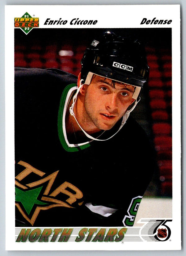 1991 Upper Deck Enrico Ciccone #51 Rookie