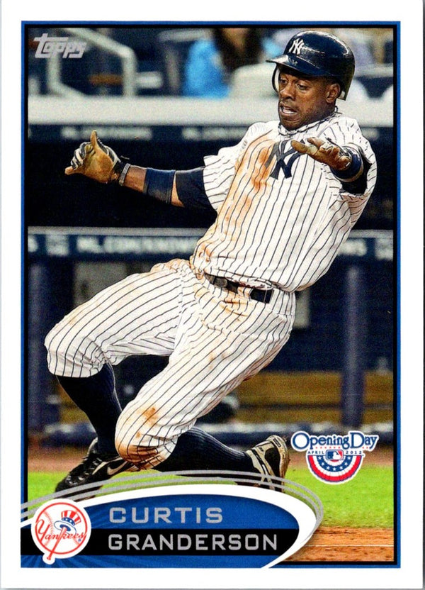 2012 Topps Opening Day Curtis Granderson #105