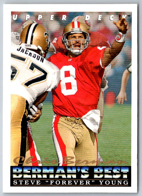 1993 Upper Deck Steve Young #432