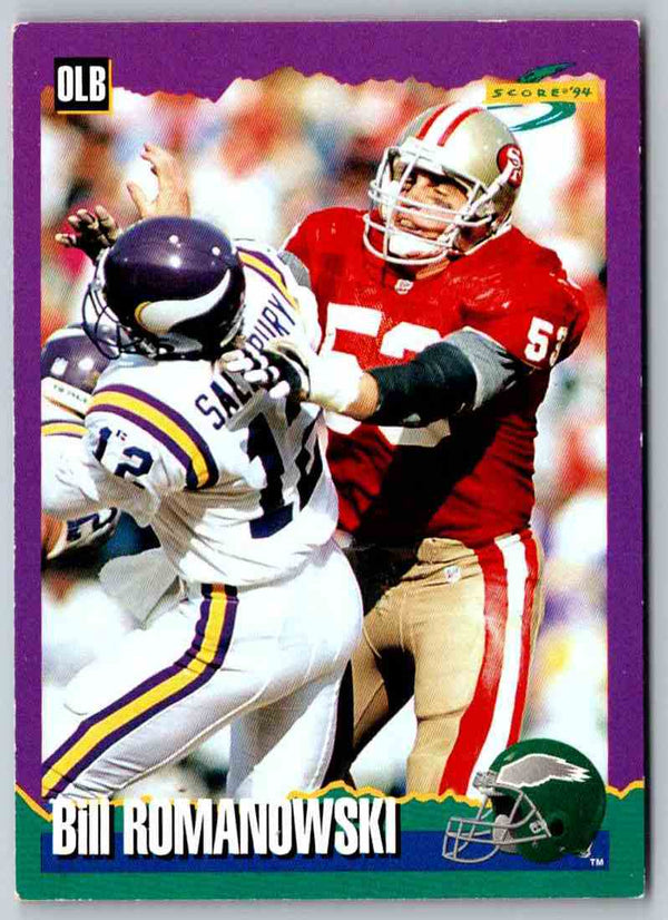 1994 Score Bill Romanowski #271