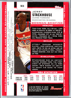 2003 Bowman Jerry Stackhouse #93